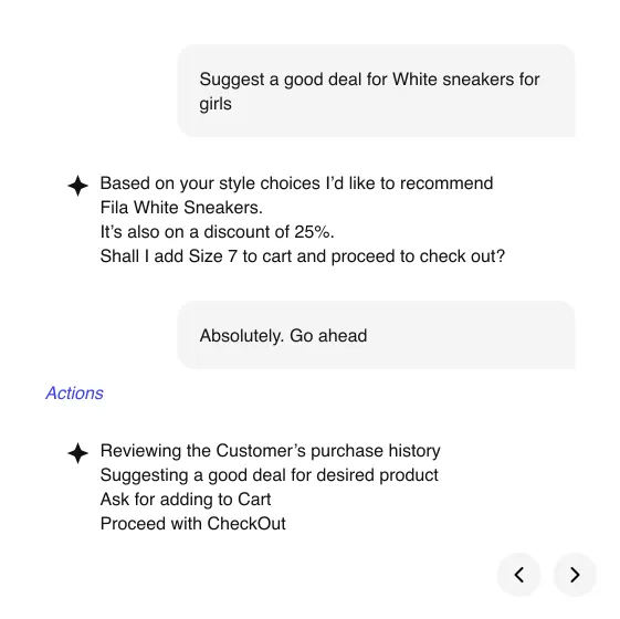 Conversational product discovery process