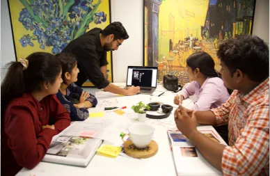 Team working together