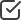 Tick icon