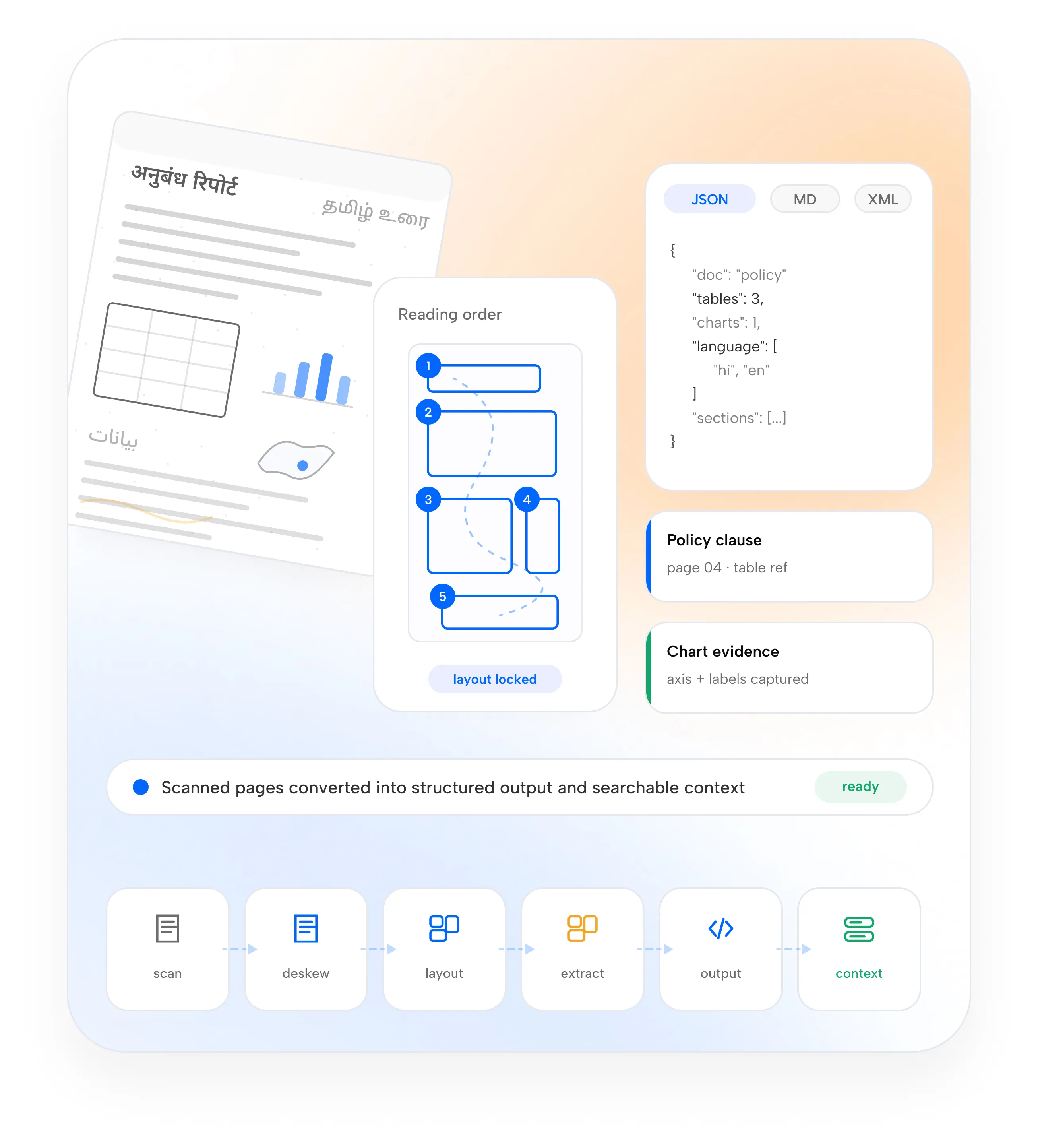 Astra Data Agent Document Processing Mockup
